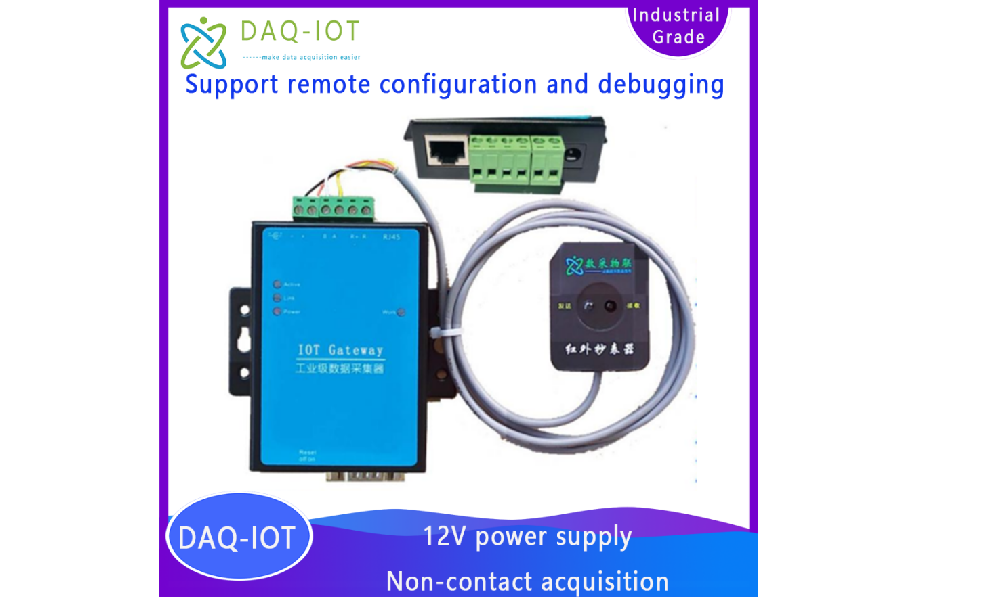 Network port infrared meter reader