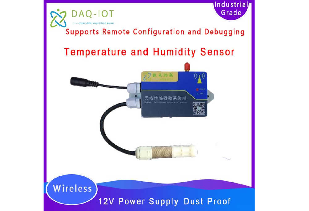Wireless Temperature and Humidity Sensor